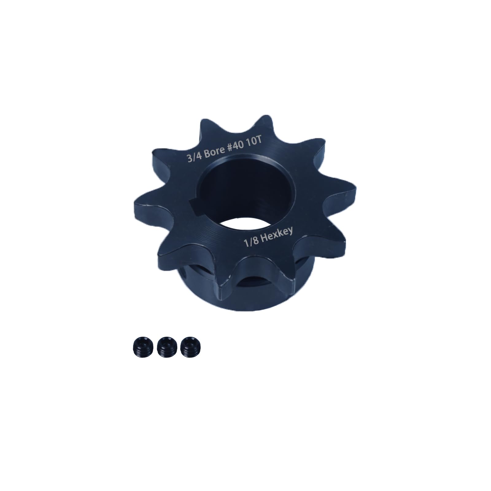 #40 Sprocket 21T 1" Bore Hardened Black Oxide — Amazon image 22