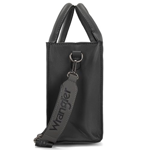 Image of Wrangler Tote Bag for Women Designer Satchel Handbags Top-handle Purses with Strap