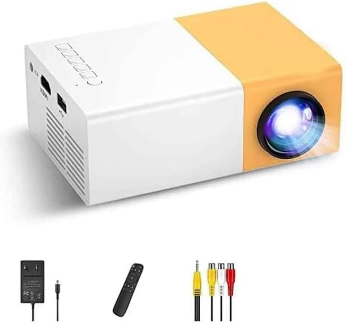 Ultra-Portable HD LED Mini Projector with USB & Remote – Ideal for Home Theater and Outdoor Entertainment