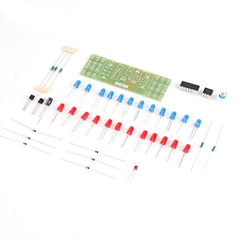 sahnah Rotating Flashing LED Components Soldering Practice