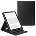 Produktbild MoKo Hülle für 7"/6.8" Kindle Paperwhite(12th/11th Gen.,2024/2021)&Kindle Colorsoft Signature 2024, Vertikal Flip Kunstleder Ständer Schutzhülle Multiwinkel Smart Cover mit Auto Schlaf/Aufwach,Schwarz