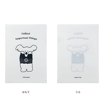 Amazon.co.jp: A4・クリアファイル リトルペーパー リトル