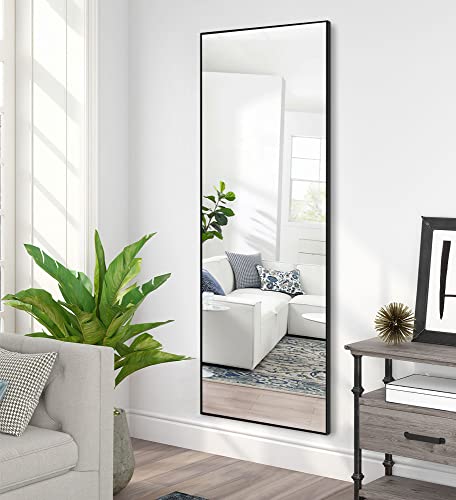 Miruo A-MR01054_M_USAM002 Full Length Mirror, 59 Inch X 16 Inch Aluminum Alloy Frame Floor Mirror thumb #2