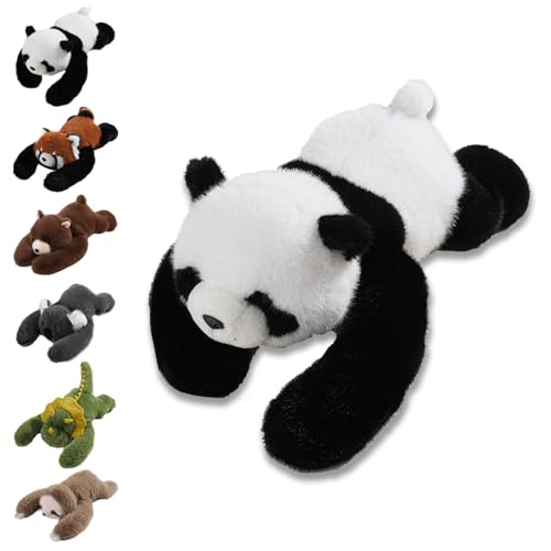 Weighted Plush Animals, Hugging Pillow for Anxiety Relief & Sleep Support, Cute Soft Plush Toy Pillow, Weighted Animals for Adults (Panda/17.71in)