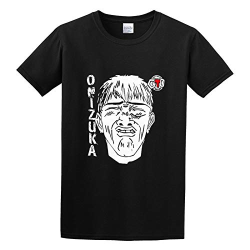 GTO Great Teacher Onizuka Anime Manga Mens Black T-Shirt Graphic Tee Printed Unisex Shirt XL