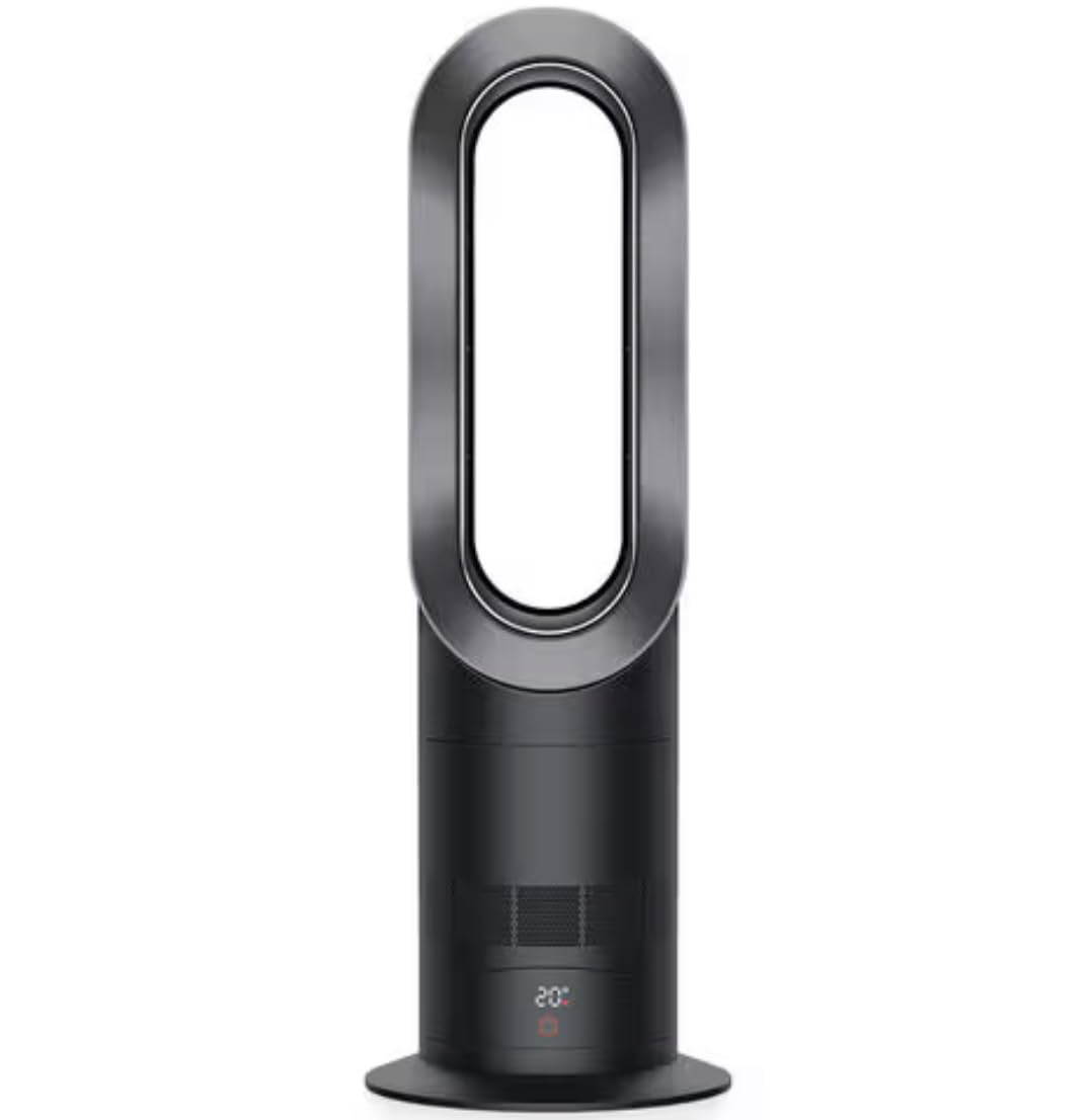 AM09 Hot + Cool Ceramic Fan Heater - Black/Iron