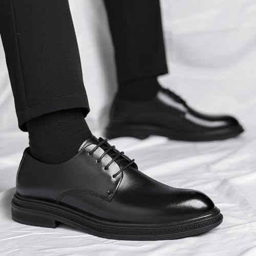 Leather Tuxedo Shoes Anti-Slip Oxford Business Formal Wedding Shoes for Dating Prom Business Work2