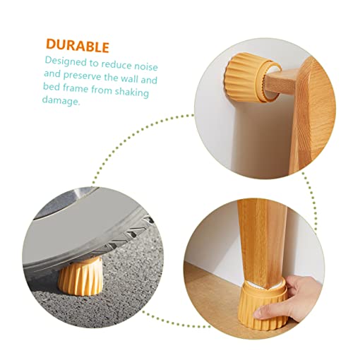 PRETYZOOM 4 Pcs âncora de cabeceira suporte de parafuso cama de parede suporte para moveis Suporte p