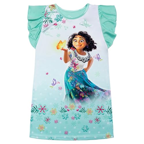 Nightgown Disney Encanto vêtement nuit fille 6 ans imprimé coloré
