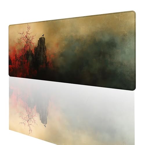 Tapis de souris fleur grand format pour décorer votre bureau