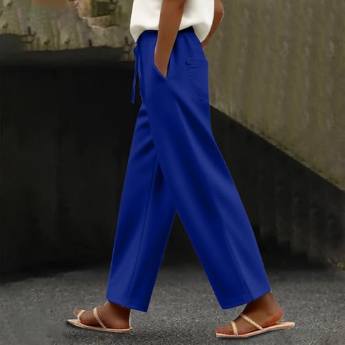 Pantalon d'été léger de qualité supérieure vêtement fluide élégant - 2