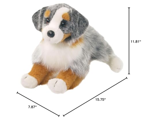 Douglas Sinclair Australian Shepherd Dog Plush Stuffed Animal2