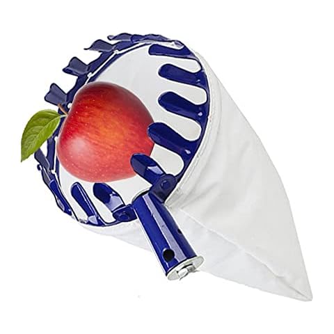 Guidre Fruit Picker & Extra Thick Cotton Bag, Apple Picker, Harvest Aid, 16 cm Fruit Picking Bag Collector for Peach Ball, Apple, Orange, Pomegranate Cover
