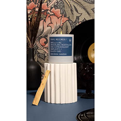 Anecdote Candles – Vinyl Records Boxed Tumbler Candle – Sandalwood And Oud – Coconut Soy Wax – Funny Non Toxic Scented Decorative Candles For Women Men And Home – 9 Ounces #TOP2