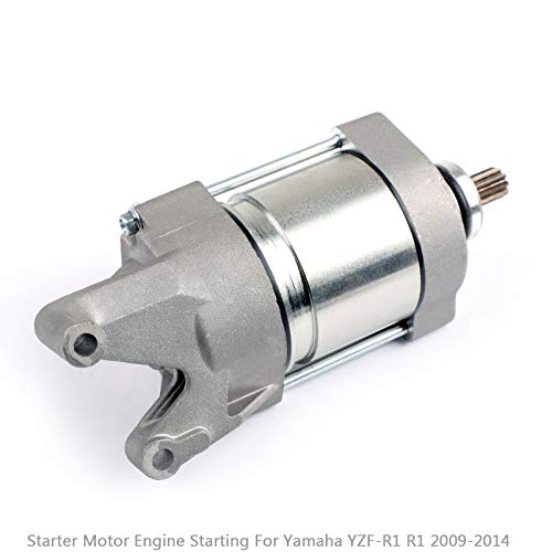 Artudatech Starter Motor Engine Starting for Yamaha YZF R1 R1 2009-2014 2013 14B-81890-00