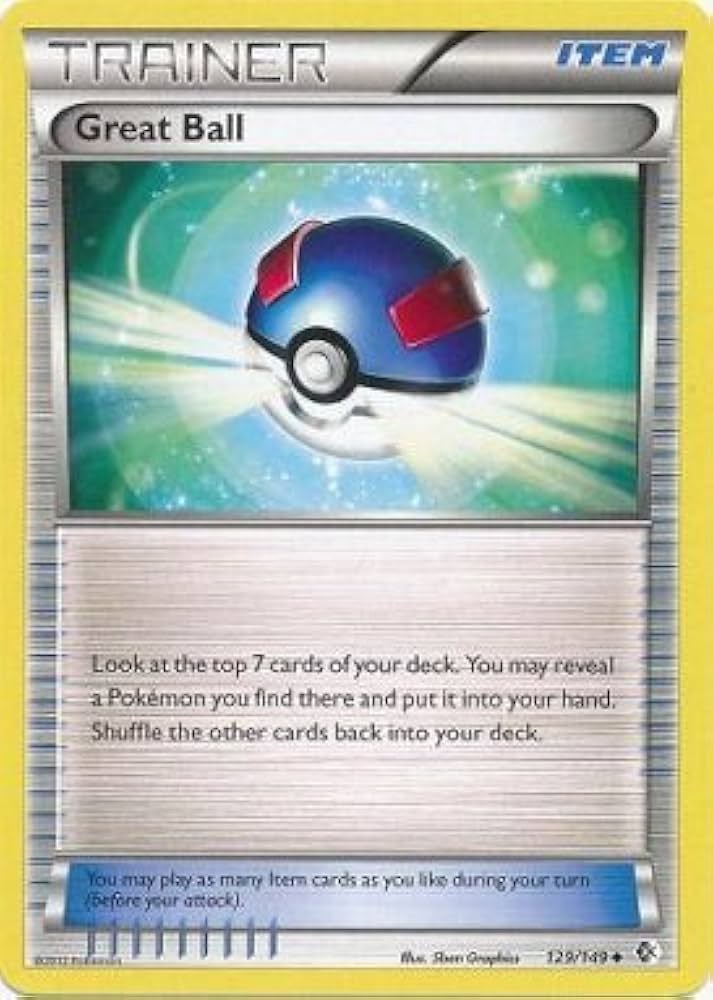 Amazon.com: Pokemon - Great Ball (129/149) - BW - Boundaries