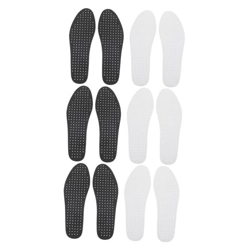 NOLITOY 1 Juego Plantilla Transpirable Único Plantillas Para Correr Amortiguador De Puerta Plantillas Térmicas Plantillas De Confort Ambientador Revestimientos Ultra Eva 6 Pares