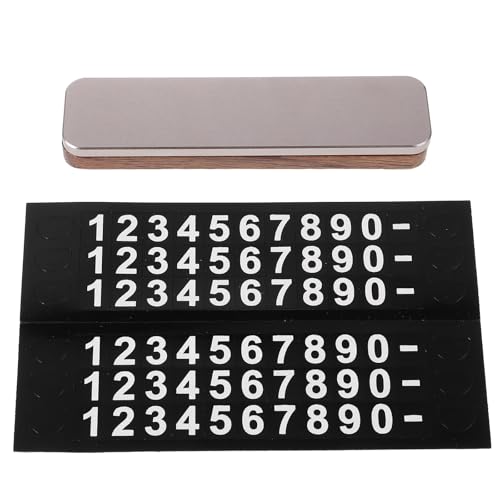 HOODANCOS �ԍڗՎ����ԏ�d�b�ԍ��W�� �ؐ��d�b�v���[�g �ȒP�A���p ���ԏ� �I�t�B�X ����Ή� �K���[�W���ԃK�W�F�b�g