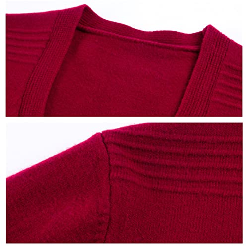 Suéter sin mangas para hombre Kaxiya2021 talla L rojo miniatura 2