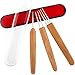 AliLeader Crochet Hook Dreads Loc Crochet Needle 3Pcs/Set(1Hook,2Hook,3Hook) 0.75mm Double Crochet Needle for Locs Dreadlock Crochet Hook Dreadlocks Crochet Needle