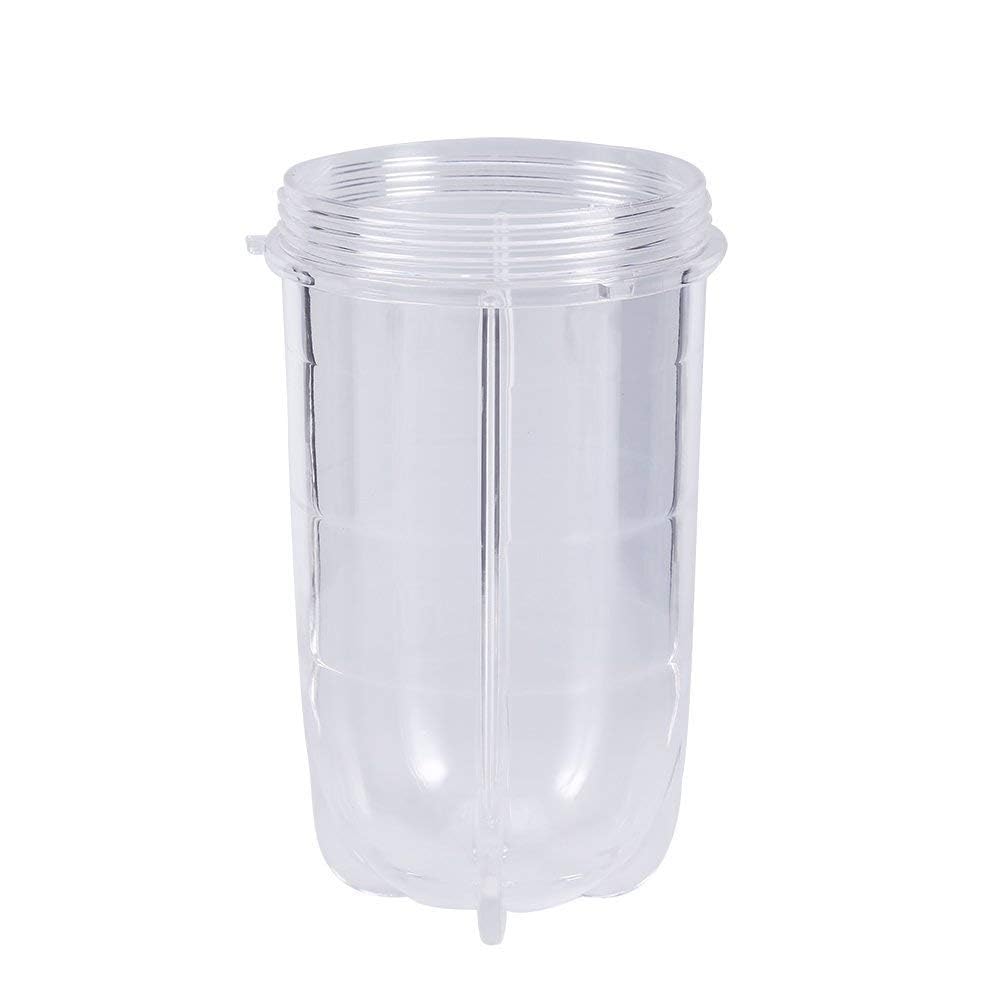 Headerbs Magic Bullet Blenders Cup, Juicer Tall & Short Cup, Plastic Tall or Short Transparent Mug Blender Juicer Replacement Parts for Drinking Kitchen Mug (Tall Cup)