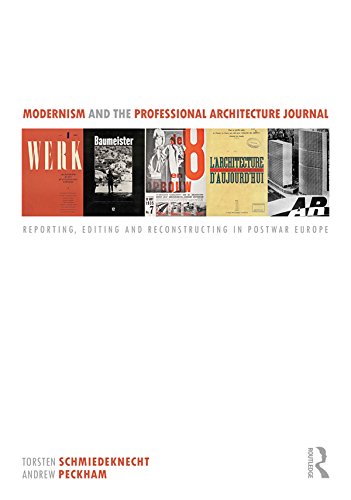 Modernism and Professional Architecture Journal post-war Europe histoire design