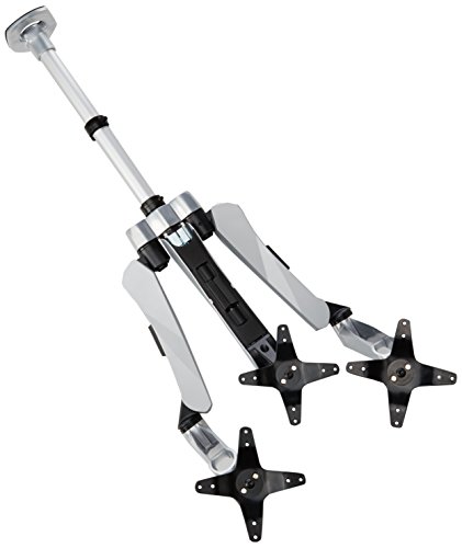 Creative Product Cotytech Triple Monitor Desk Mount Spring Arm Quick Release with Clamp Base (DM-C3SA5-C)