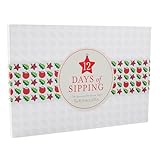 The Republic of Tea - 12 Days of Sipping Holiday Tea Gift Assortment, 24 Tea Bags, Countdown to Christmas Advent Calendar