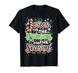 Photo Gallery christmas jesus is the reason for the season maglietta Photo Gallery christmas jesus is the reason for the season maglietta