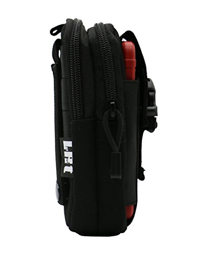 Lefright 1000D Black Tactical Backpack Molle Military Edc Man Universal Outdoor Gear Holster Utility Pouch Carrying Capacity Belt Waist Bag For Iphone 7 Plus Moto Z Play With Protective Case #TOP1