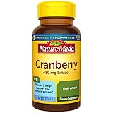 Nature Made Cranberry with Vitamin C, Dietary Supplement for Immune and Antioxidant Support, 60 Softgels, 30 Day Supply