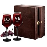 verre love Verre personnalisé : Ces verres sont une idée cadeau couple parfaite. D'un diamètre de 8 cm et hauteur de 21,5 cm, ils contiennent 300 ml. Un cadeau duo couple unique qui fera plaisir à chaque couple.