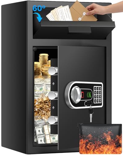 4.5 Cuft Drop Safe Box for Business Safe with Quick Deposit Cash Drop Slot