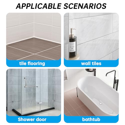 Image of 8 Pack tub and Tile Scrubber Replacement-Compatible with Scotch Brite tub and Tile Scrubber Refill. (Gray)