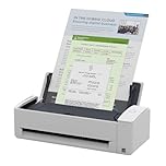 ScanSnap iX1300 Compact Wireless or USB Double-Sided Colour Document, Photo & Receipt Scanner with Auto Document Feeder and Manual Feeder for Mac or PC, White