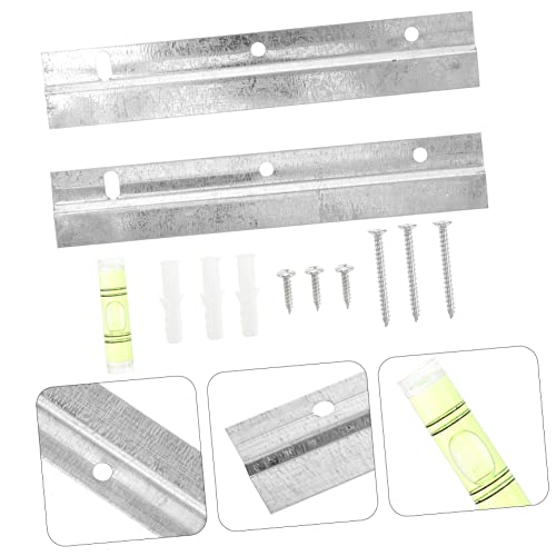 Image of 1Set French Cleat Picture Hanging Kit Durable Interlocking Wall Hangers for Secure Mounting Premium Metal Hardware for Frames Mirrors Artwork