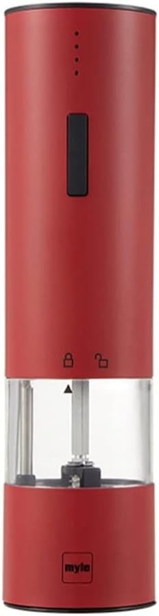 Charging Electric Salt Pepper Grinder With LED Light Stainless Steel Automatic Spice Grinding Mill Kitchen Cooking Tool