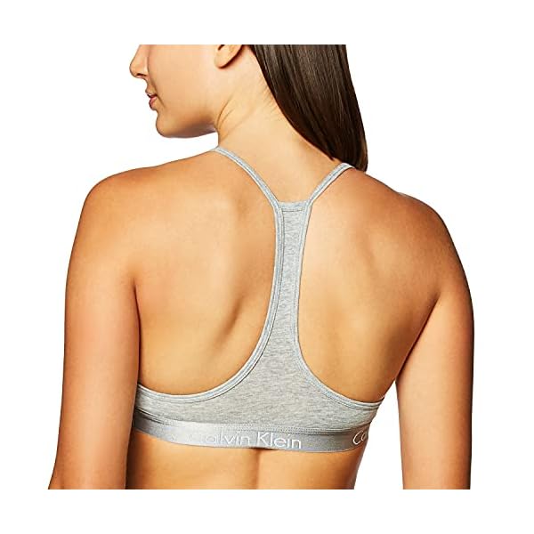 Calvin-Klein-Womens-Motive-Cotton-Lightly-Lined-Bralette Calvin Klein Women's Motive Cotton Lightly Lined Bralette, Grey Heather, Large