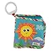 TOMY Lamaze - Jouet Bébé Le Livre Des Découvertes L27126, Livre Tissu Bébé à Clip pour Berceau ou Poussette, Jouet d'Éveil Multicolore, Livre à Toucher, Convient aux Bébés dès la Naissance