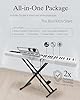 Longeye Piano Keyboard 88 Keys Compact Portable Digital Piano for Beginners with Semi-Weighted Full-Size Keys, Stand, Headphones, Sustain Pedal, Carrying Case, White #1