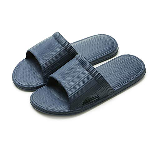 hkwshop Tongs Homme Pantoufles de la Salle de Bain Bain d'été Eva Solide Sold Home Sandales pour Les Couples à la Maison Bain Sandal (Color : B, Size : 42-43) Cover