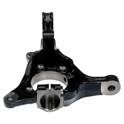 Image of Detroit Axle - Front Left Steering Knuckle for Subaru Forester Impreza XV Crosstrek WRX STI Driver Side Steering Knuckle Assembly Replacement