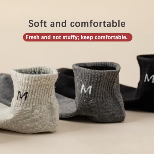 Men's Mid-Calf Socks - Soft Casual Dress Socks (Classic Colors)4