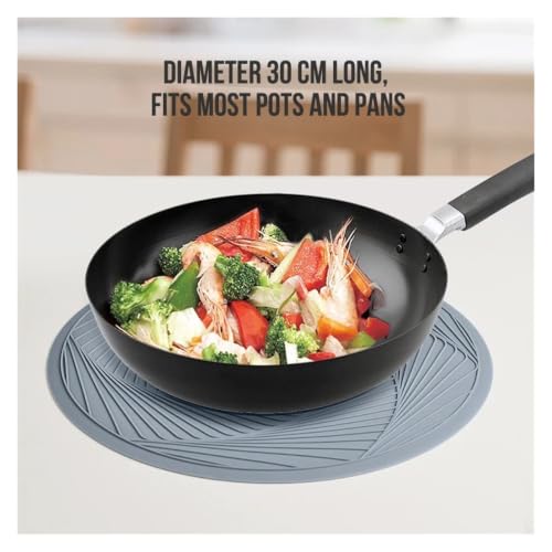 Tapis porte-pot en silicone de cuisine isolant napperon table