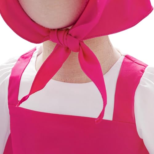 Disfraz Vestido Sarafan para Niñas 12-18 Meses Fucsia miniatura 4