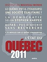 Etat du Québec (L'), 2011 2764620888 Book Cover