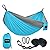 Kootek Camping Hammock 400 lbs Capacity, Camping Essentials, Lightweight Portable Single Hammock with Tree Straps, Camping Gear for Outside Hiking Camping Beach Backpack Travel