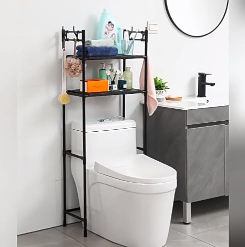 See full amazon price history chart for MUGATH Bathroom Space Saver,Over The Washing Machine/Toilet Rack,Bathroom Corner Stand Storage Rack for Bathroom,Toilet,Laundry, Space Saver Metal Storage (2 Tier, Toilet Rack/Black) MUGATH Bathroom Space Saver,Over The Washing Machine/Toilet Rack,Bathroom Corner Stand Storage Rack for Bathroom,Toilet,Laundry, Space Saver Metal Storage (2 Tier, Toilet Rack/Black) (B0D4R352YG) Amazon Price History, Amazon Price Tracker