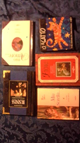  MINI LIBRI cinque pezzi