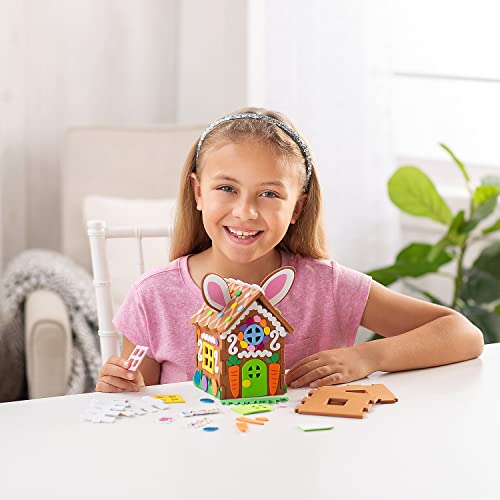Kit bricolage 3D maison lapin de Pâques Fun Express en mousse
